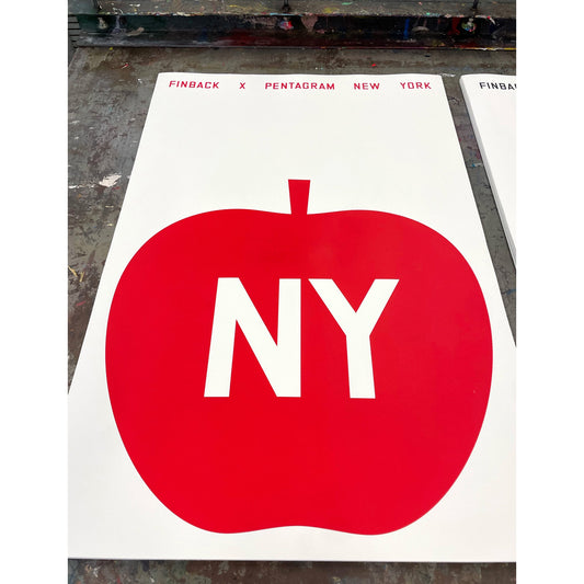 PENTAGRAM x FINBACK APPLE PRINT
