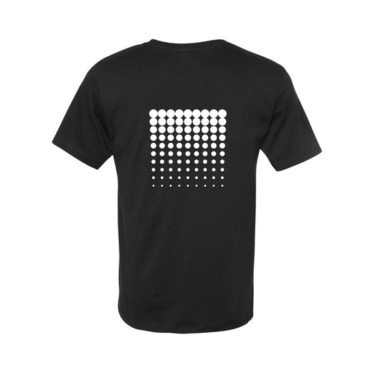 HALFTONE LOGO TEE BLACK