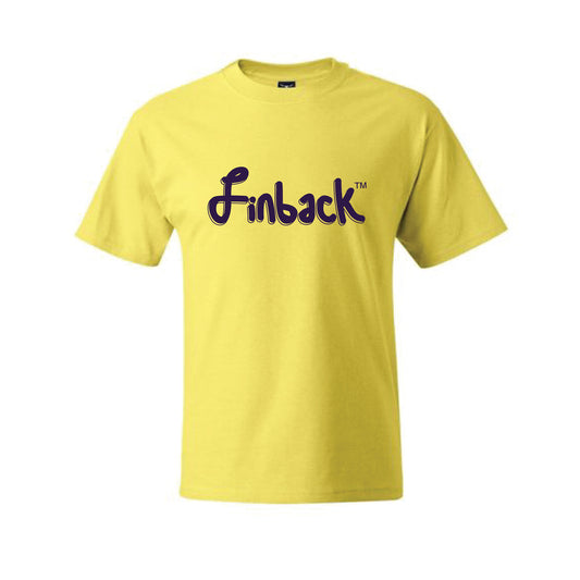 KID SCRIPT TEE YELLOW