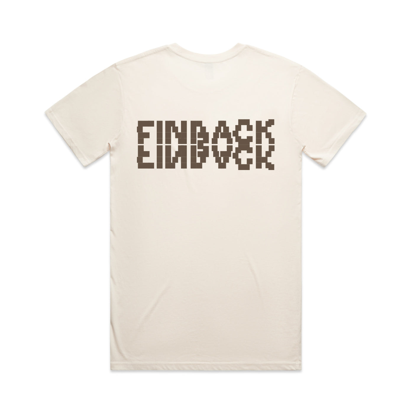 BIT LOGO TEE ECRU