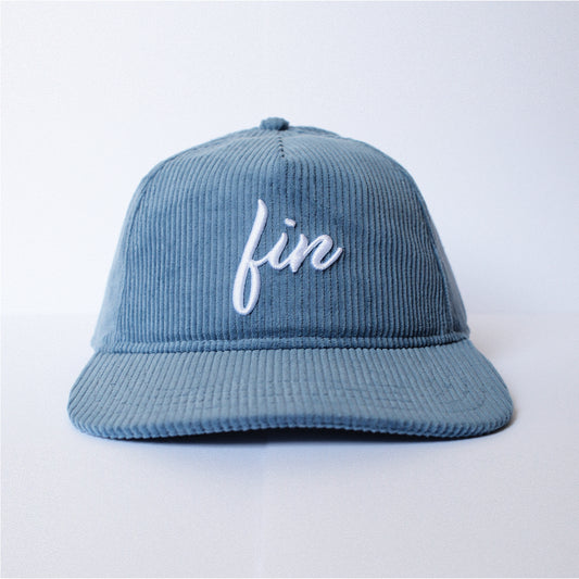 Fin Hat Blue Corduroy
