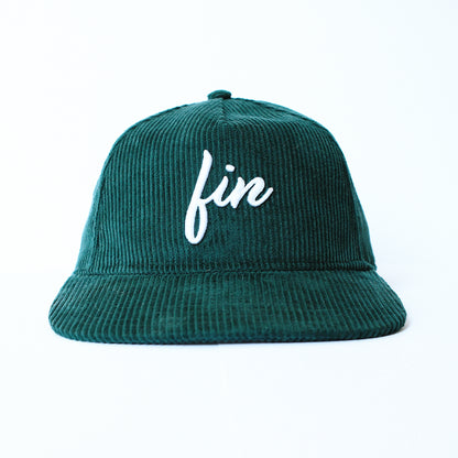 Fin Hat Green Corduroy