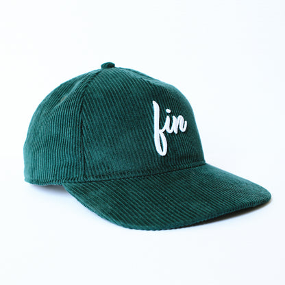 Fin Hat Green Corduroy