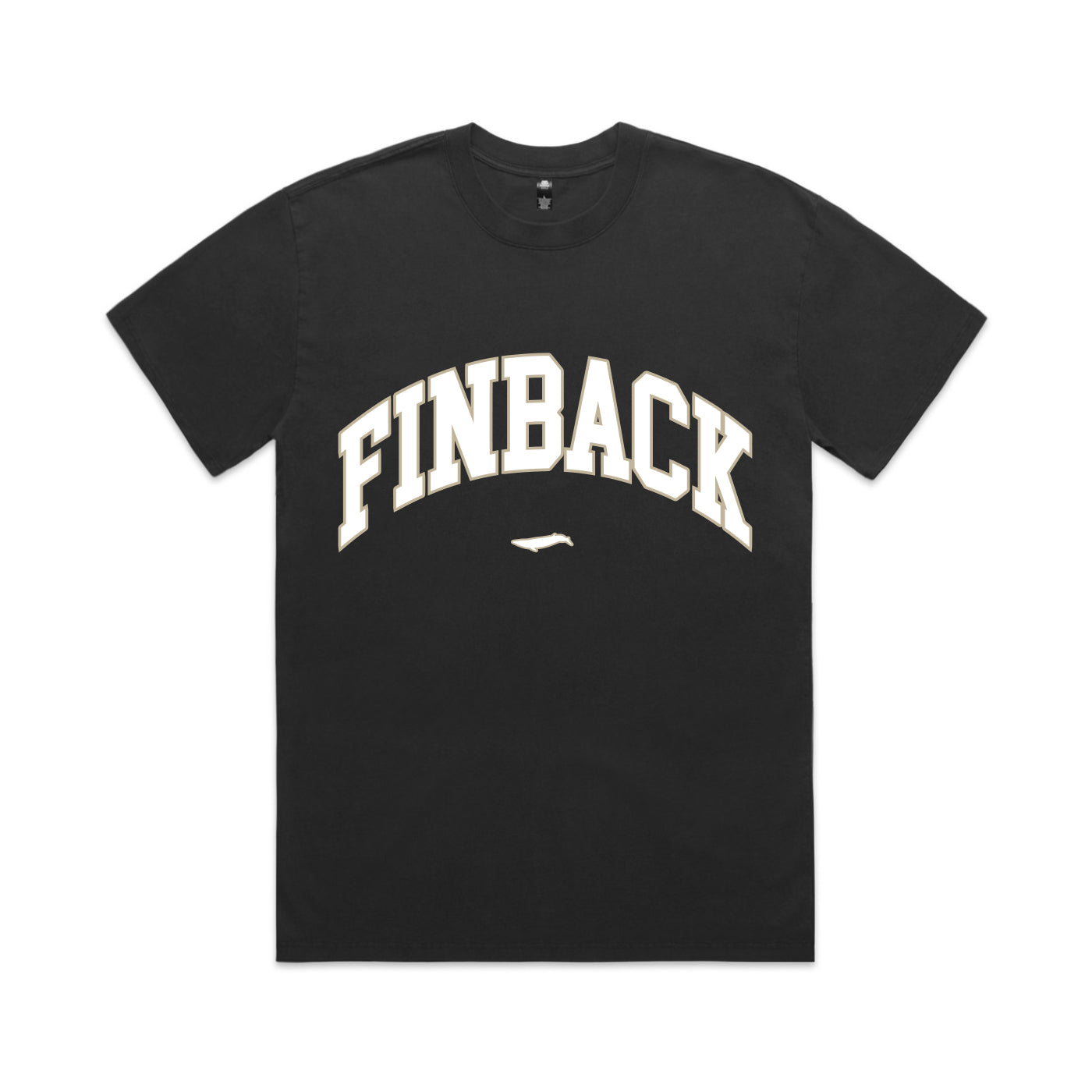 COLLEGIATE LOGO TEE BLACK