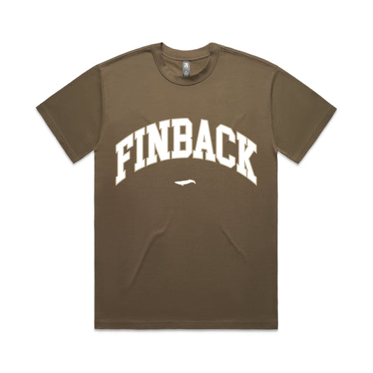 COLLEGIATE LOGO TEE BROWN