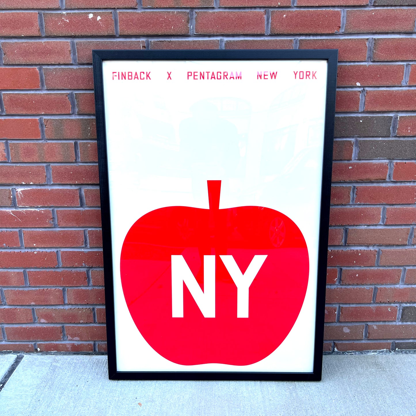PENTAGRAM x FINBACK APPLE  PRINT