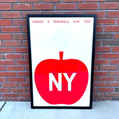 PENTAGRAM x FINBACK APPLE  PRINT
