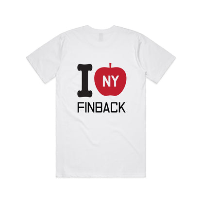 I <3 FINBACK TEE