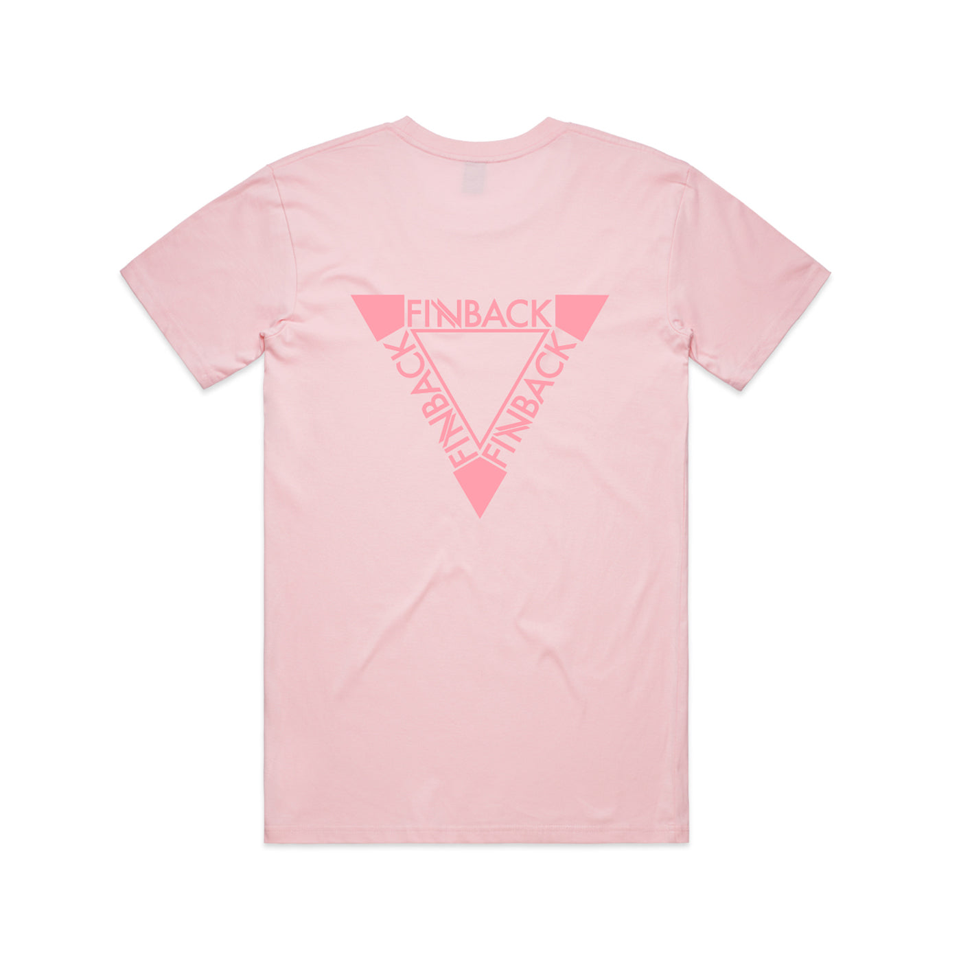 TRIANGLE LOGO PRIDE TEE PINK