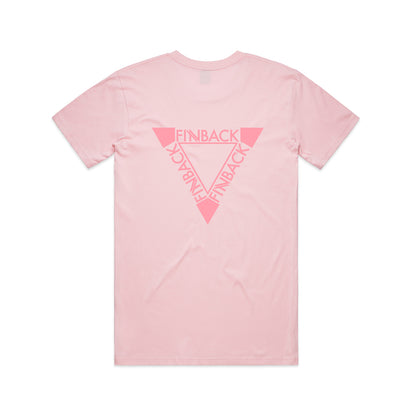 TRIANGLE LOGO PRIDE TEE PINK