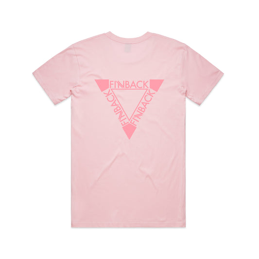 TRIANGLE LOGO PRIDE TEE PINK