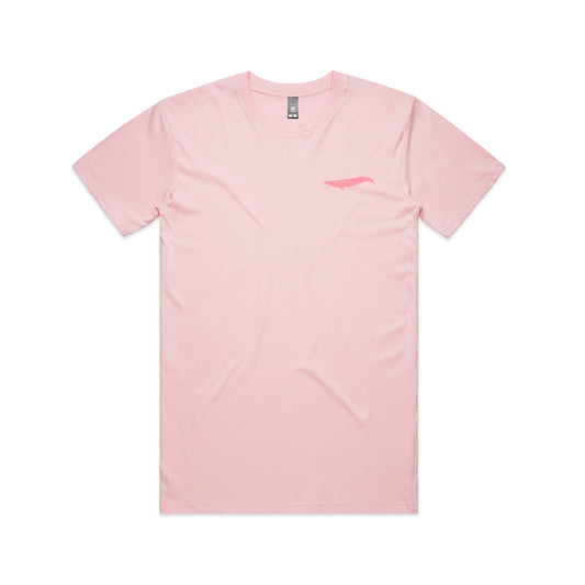 TRIANGLE LOGO PRIDE TEE PINK